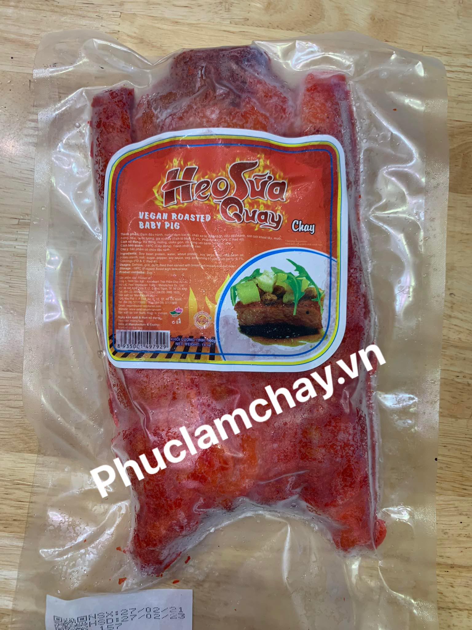 Heo Sữa Quay Chay 400g Ms: L2-1001cửa Hàng Thực Phẩm Chay Phúc Lâm